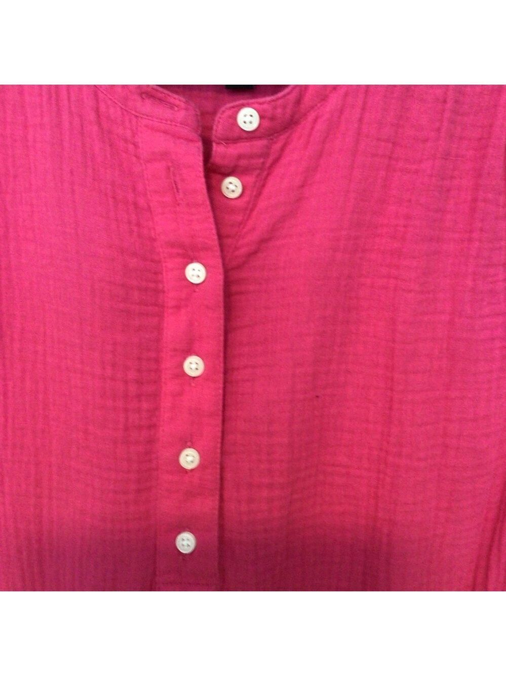 J. Crew Cora Soft Gauze Sleeveless Button-Front Top – Medium - Picture 5 of 9